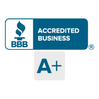 Better Business Bureau - A+ Accredited Business badge